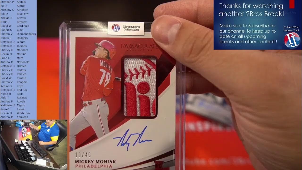 2021 Immaculate Baseball 4 Hobby Box Half Case Break 8/27 5pm CST YouTube