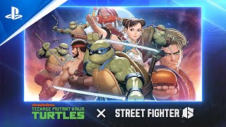 『ストリートファイター６』 ティーンエイジ・ミュータント・ニンジャ・タートルズ（TMNT）コラボトレーラー