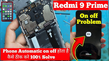 Redmi 9 prime on off problem 2025 / Phone Automatic on off problem solution 2025 / #phonerepair