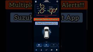 Suzuki Connect App Multiple Alerts !!!