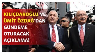 Kılıçdaroğlu Ve Özdağın Ortak Açıklamasında Birleşe Birleşe Kazanacağız Sloganları İşte O Anlar