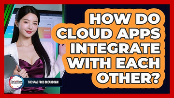 How do cloud apps integrate with each other?