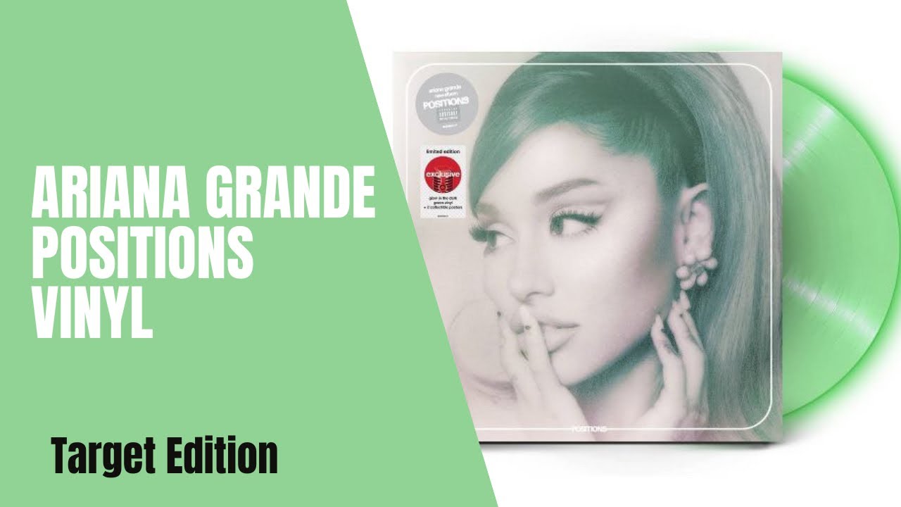 Positions' Ariana Grande Target Exclusive Vinyl Record 