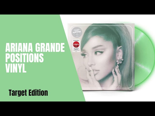 Ariana Grande - Positions (Target Exclusive Glow In The Dark Vinyl) –  Rollin' Records