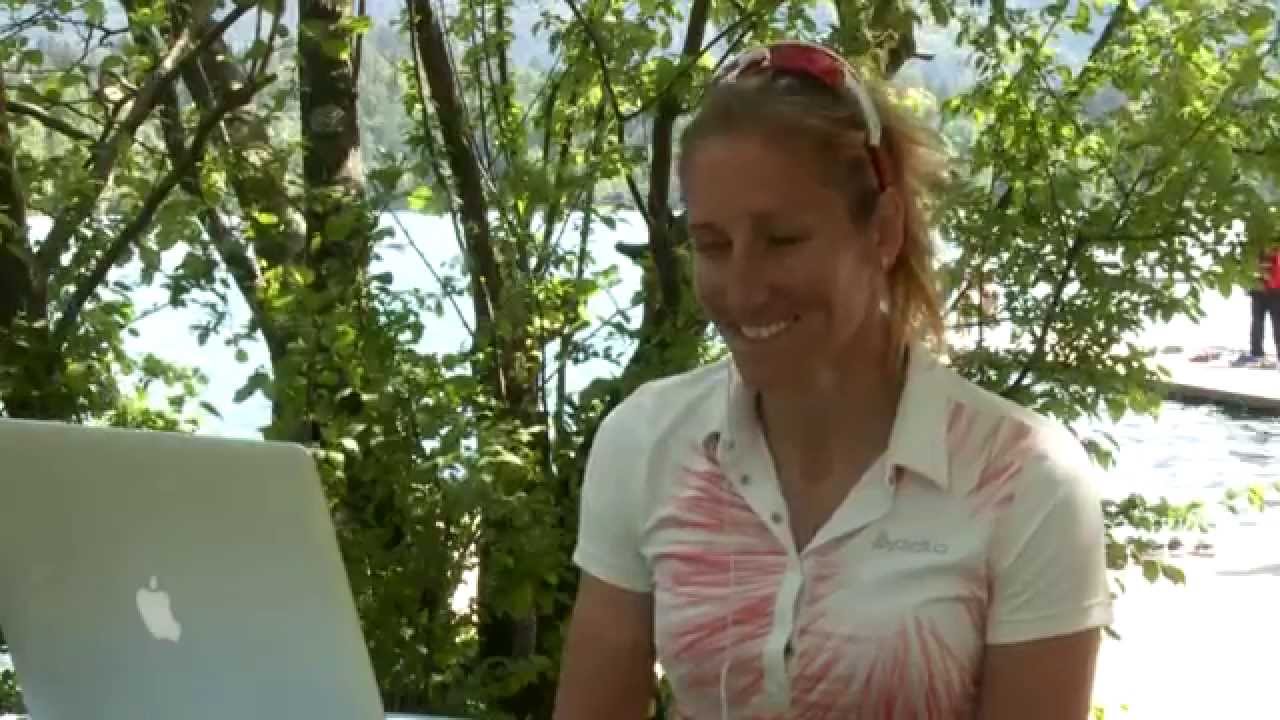 World and Olympic Champion Mirka Knapkova is back in Bled