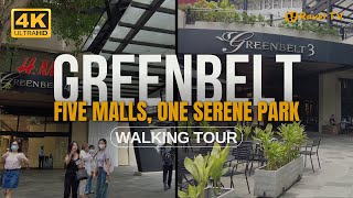 Greenbelt Unraveled: 4K Virtual Walking Tour of Makati's Urban Oasis
