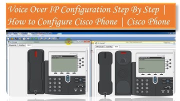 Voice Over IP Configuration Step By Step | How to Configure Cisco Phone #Study2Master | Cisco Phone