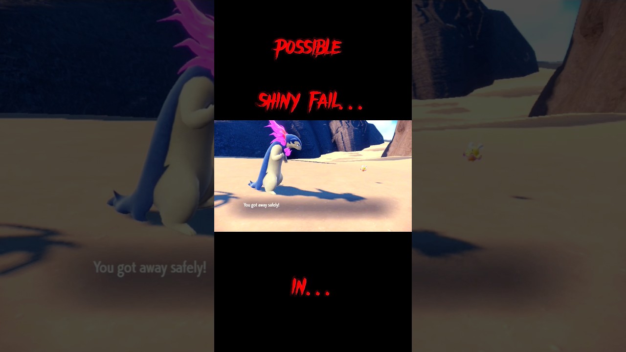 was that a shiny? | #shinypokemon #pokemonscarletviolet #pokemon #shinyhunt