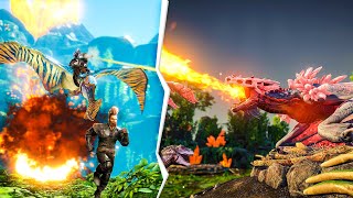 We Got Our First FLYERS In Ark Crystal Isles | JeromeACE