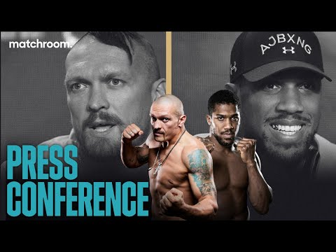 Oleksandr Usyk vs Anthony Joshua 2 Main Event Press Conference