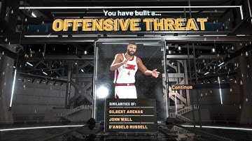 BEST OFFENSIVE THREAT BUILD IN NBA 2K2O!!  PLAY SHARP THAT CANT BE STOPPED!!