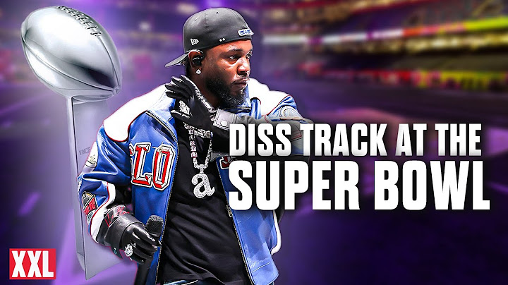 Kendrick Lamar's SURPRISE DRAKE DISS at the Super Bowl