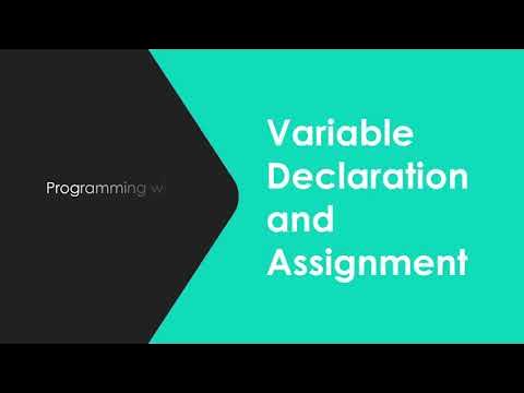 Variable Declaration and Assignment in Java - YouTube