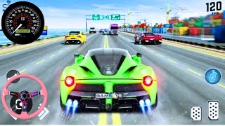 Impossible track car racing 3D #crazy mega Ramp car stunts #game android gameplay. screenshot 5