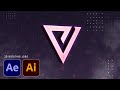 Gambar cover How to Create 3D Animated Rotating Logos | Illustrator & After Effects Tutorial