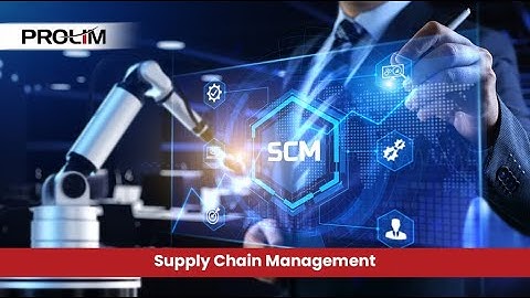 Supply Chain Management Application with Mendix - PROLIM