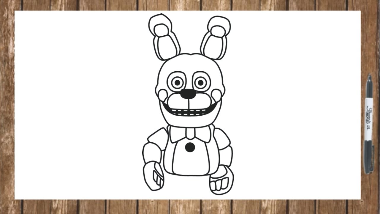 11 How To Draw Fnaf 4 Characters Step By Step Draw