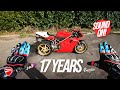 Ducati 916 sps  first ride in 17 years