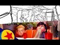 Awkward Parr Family Dinner from Incredibles 2 - Pixar Side-by-Side