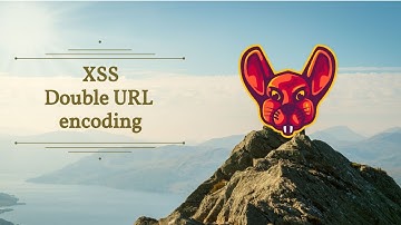 XSS double url encoded filter evasion