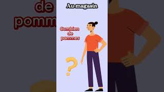 Comprehension orale | Faire des courses #learnfrench #shorts #french #school #education #fle #quiz