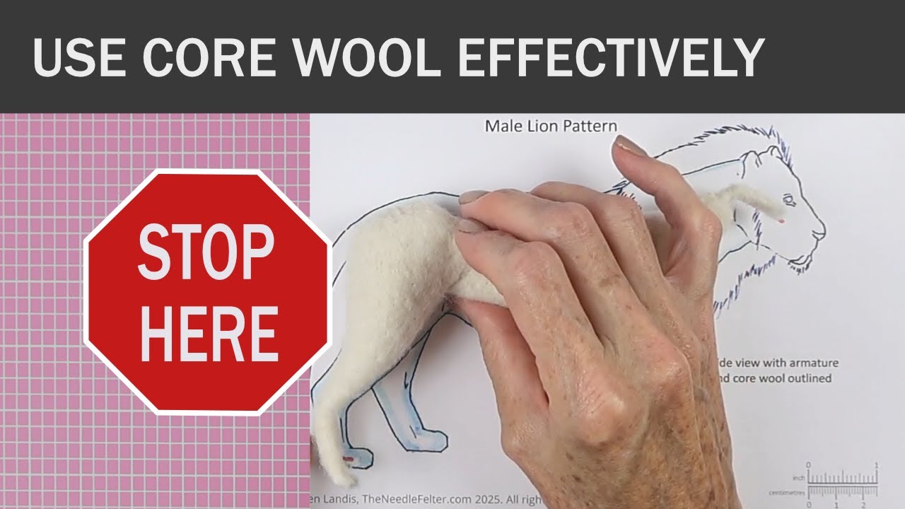 ✨ When Do I Stop Adding Core Wool? | Needle Felting Tips & Sculpting Advice (FAQ #13) | Realistic