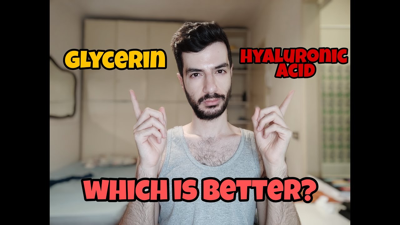 SAVE YOUR MONEY Hyaluronic acid vs glycerin?! 