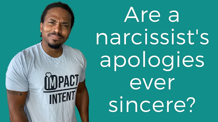 Are a narcissists apologies ever sincere?
