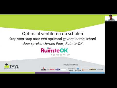 TVVL Webinar stat voor stap naar optimale ventilatie op scholen