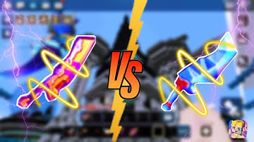OP Diamond Sword VS OP Gold Sword in Bedwars! (Blockman GO)