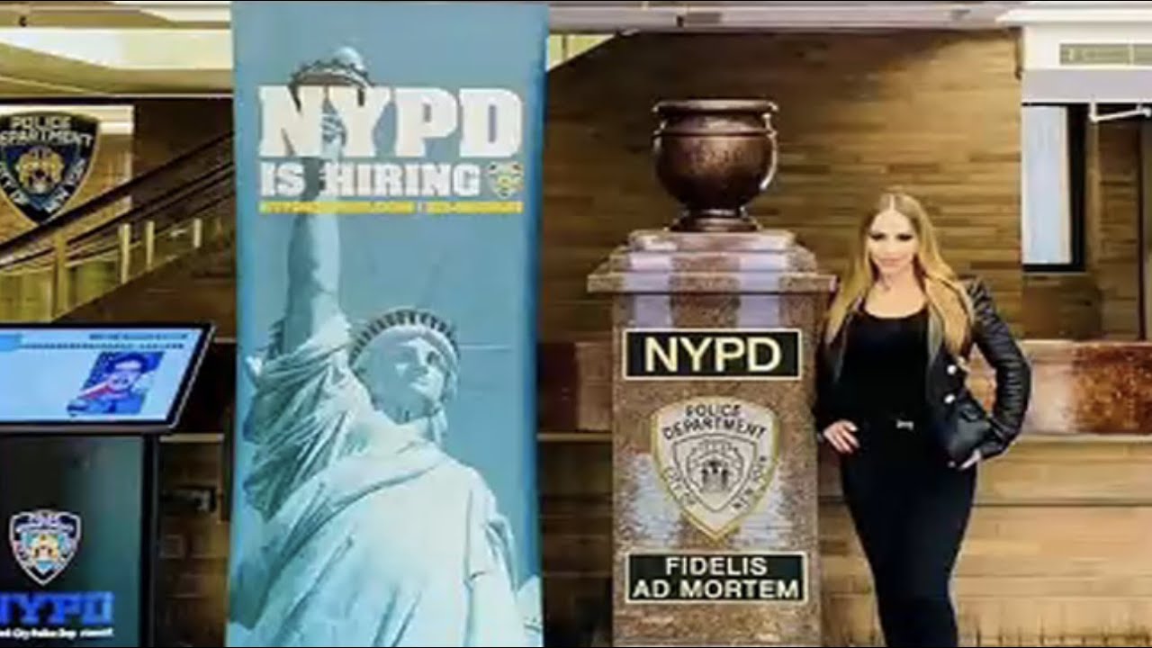 Shock after German porn star gets private tour of NYPD headquarters