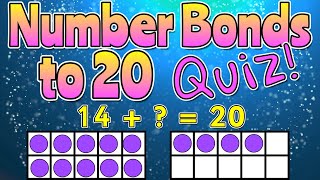 NUMBER BONDS TO 20 QUIZ | Miss Ellis #numberbondsto20