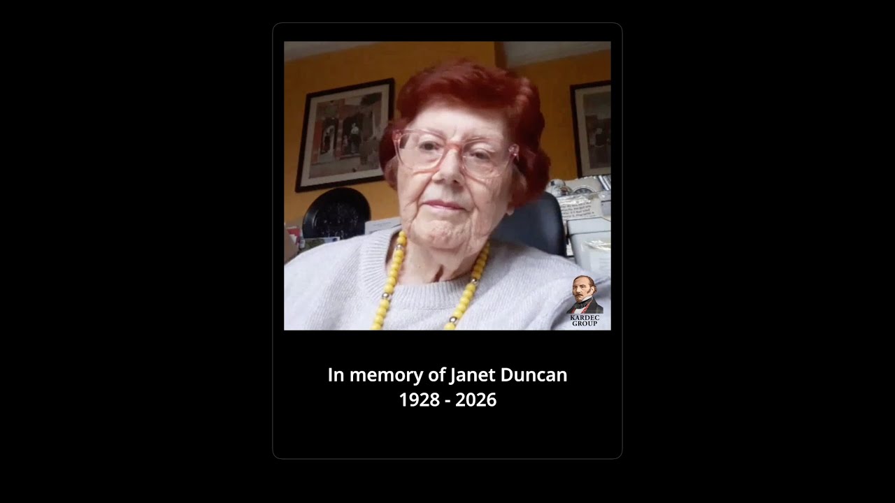 In memory of Janet Duncan - 1928-2026