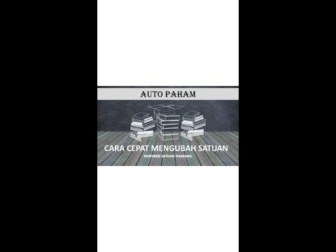 Cara Cepat Mengubah