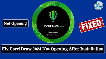 ✅ How To Fix CorelDraw 2024 Not Opening After Installation | Launch Problem Error | Not Opening