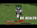 Minecraft, But We Can&#39;t See Our Health...