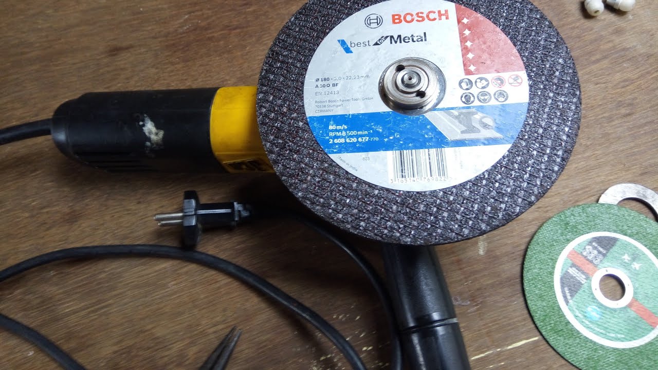 How To Convert A 4inch Angle Grinder To 7 Inch To Cut Thick Objects How To Convert A 4inch Angle Grinder To 7 Inch To Cut Thick Objects