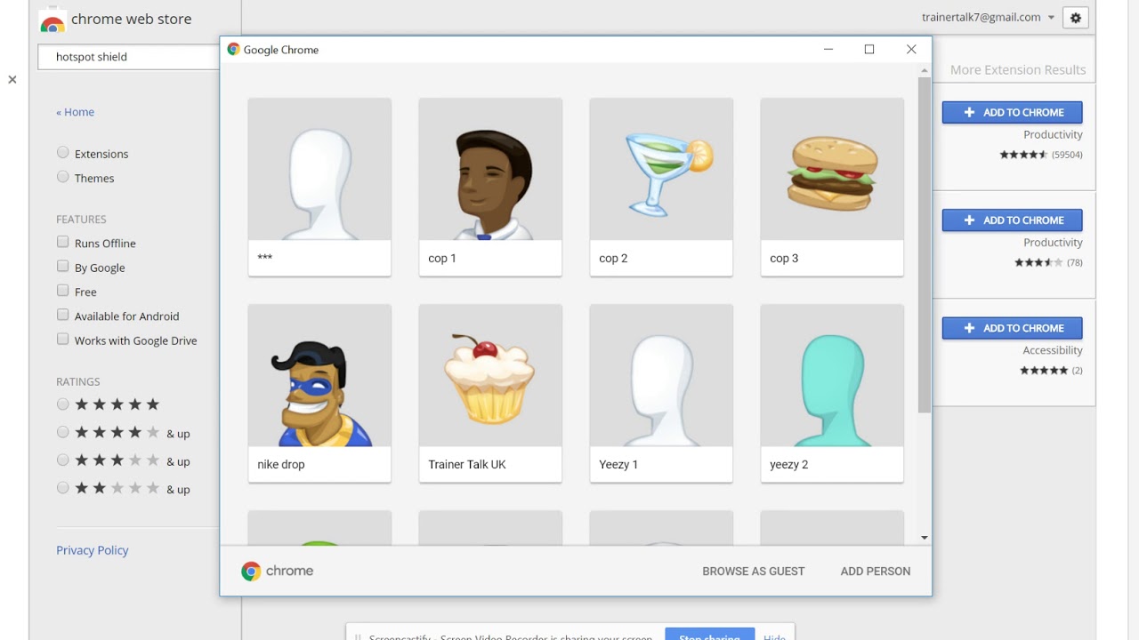 multiple chrome users multiple people jig explained youtube