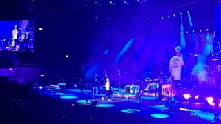 Ryan Tedder singing medley of hits he wrote for other artist. London 14 June 2023 #onerepublic