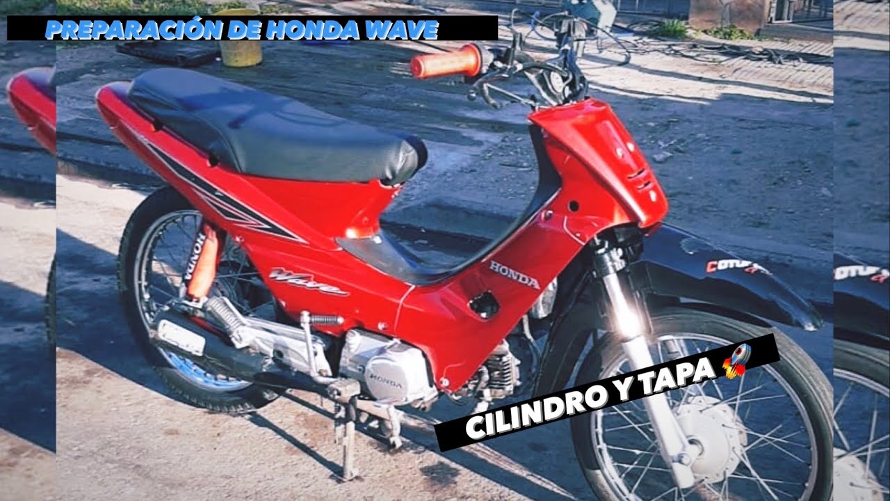 Enfierrando HONDA WAVE!! - Tapa y Cilindro Racing PARTE 1 🚀