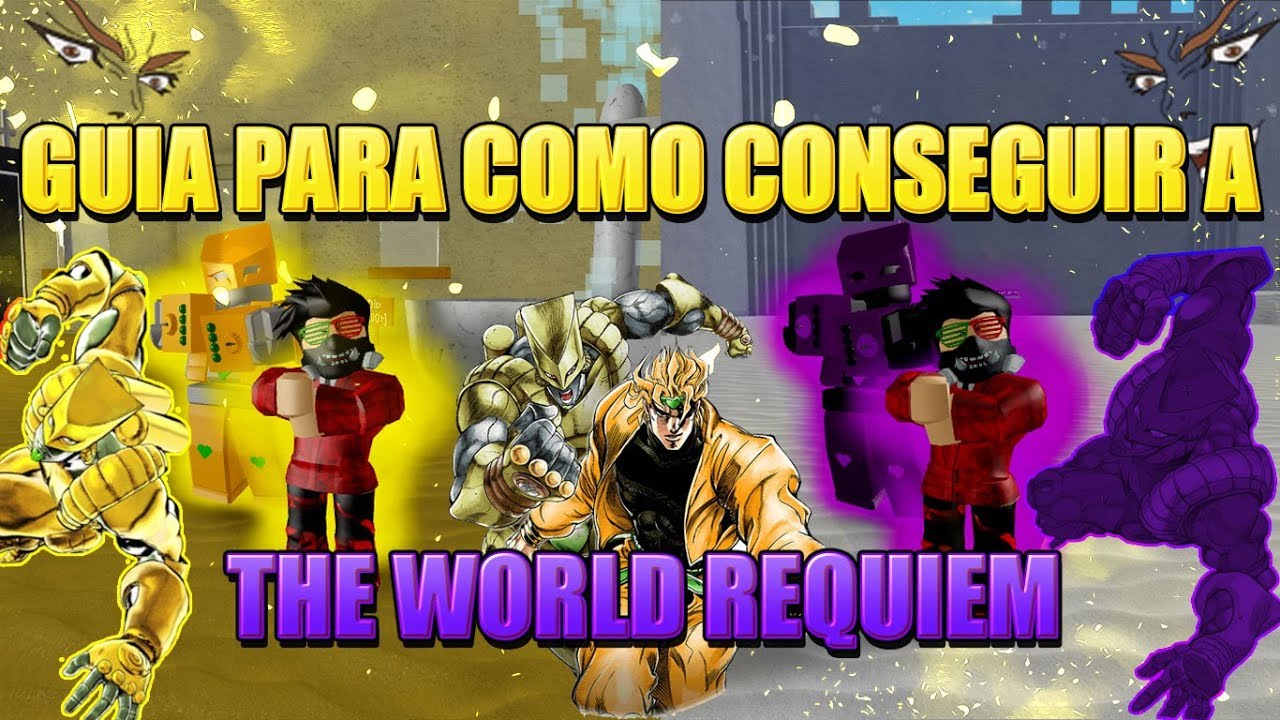 Como Conseguir Al Poderoso The World Requiem Jojo Blox - the jojo game to top all others roblox jojo blox jojos bizarre adventure