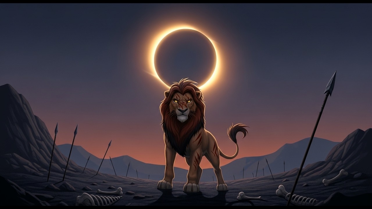 Before Sunrise, Mufasa Faced Death 🦁🌑 | Dark War Story