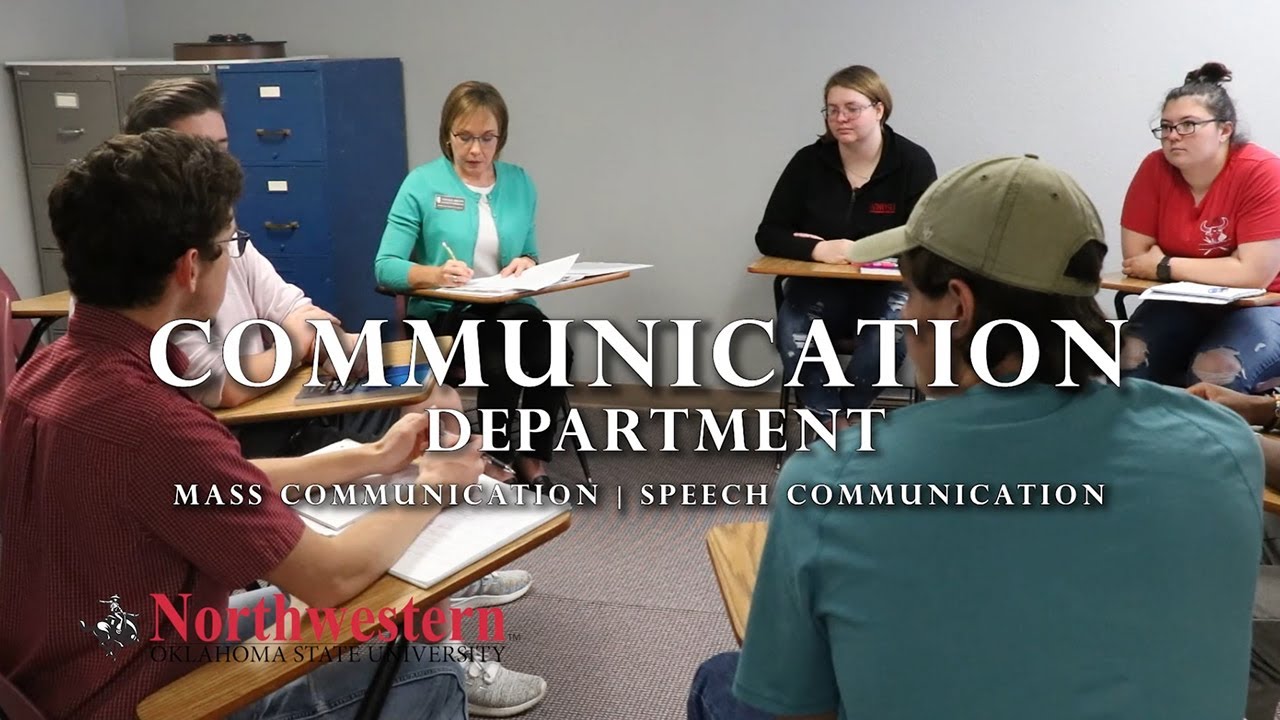 Mass Communication & Speech Communication at Northwestern Oklahoma State University YouTube