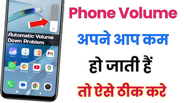 volume automatic kam ho jata hai | volume automatically goes down android | auto volume down problem