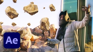 FLOATING 3D ROCKS EFFECT | YEAT GET BUSY EDITING TUTORIAL (AFTER EFFECTS)