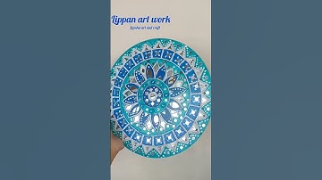 Lippan art for beginners| step by step video available in description