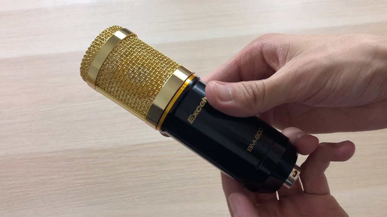 Excelvan BM-800 Condenser Mic Review / Test — Podcastage