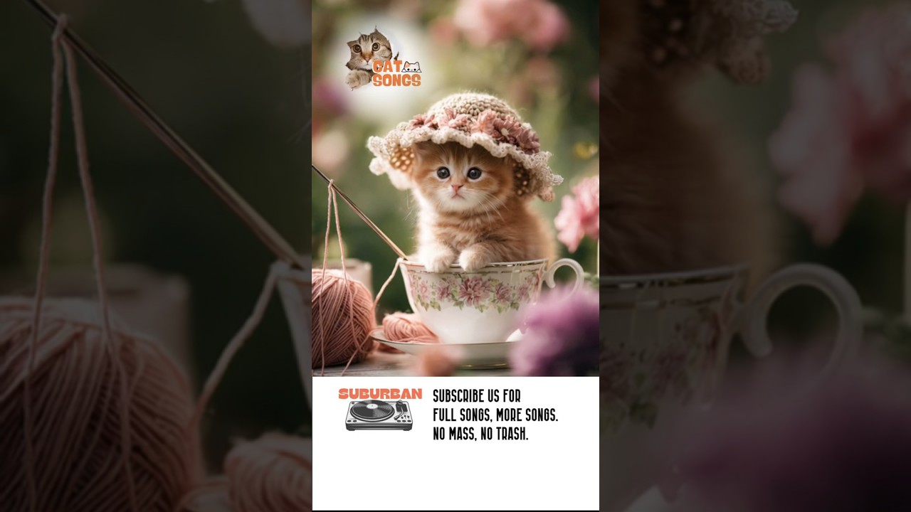 😺 Peaceful Cat Song – The World’s on fire but 🐈 just chill 🌸🔥 