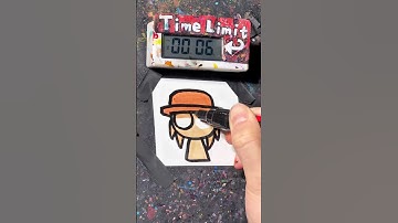 【ASMR】Drawing Tunner(Sprunki Pyramixed) in 40 Sec