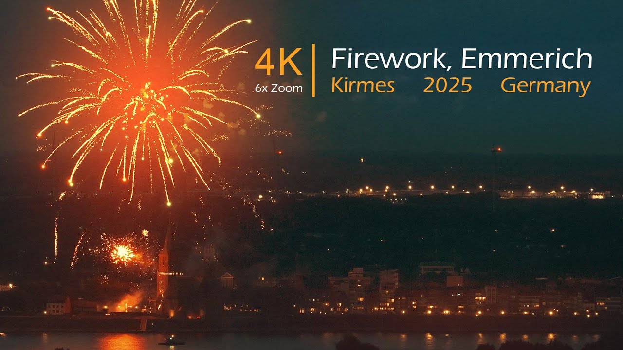 Emmericher Kirmes Feuerwerk 2025